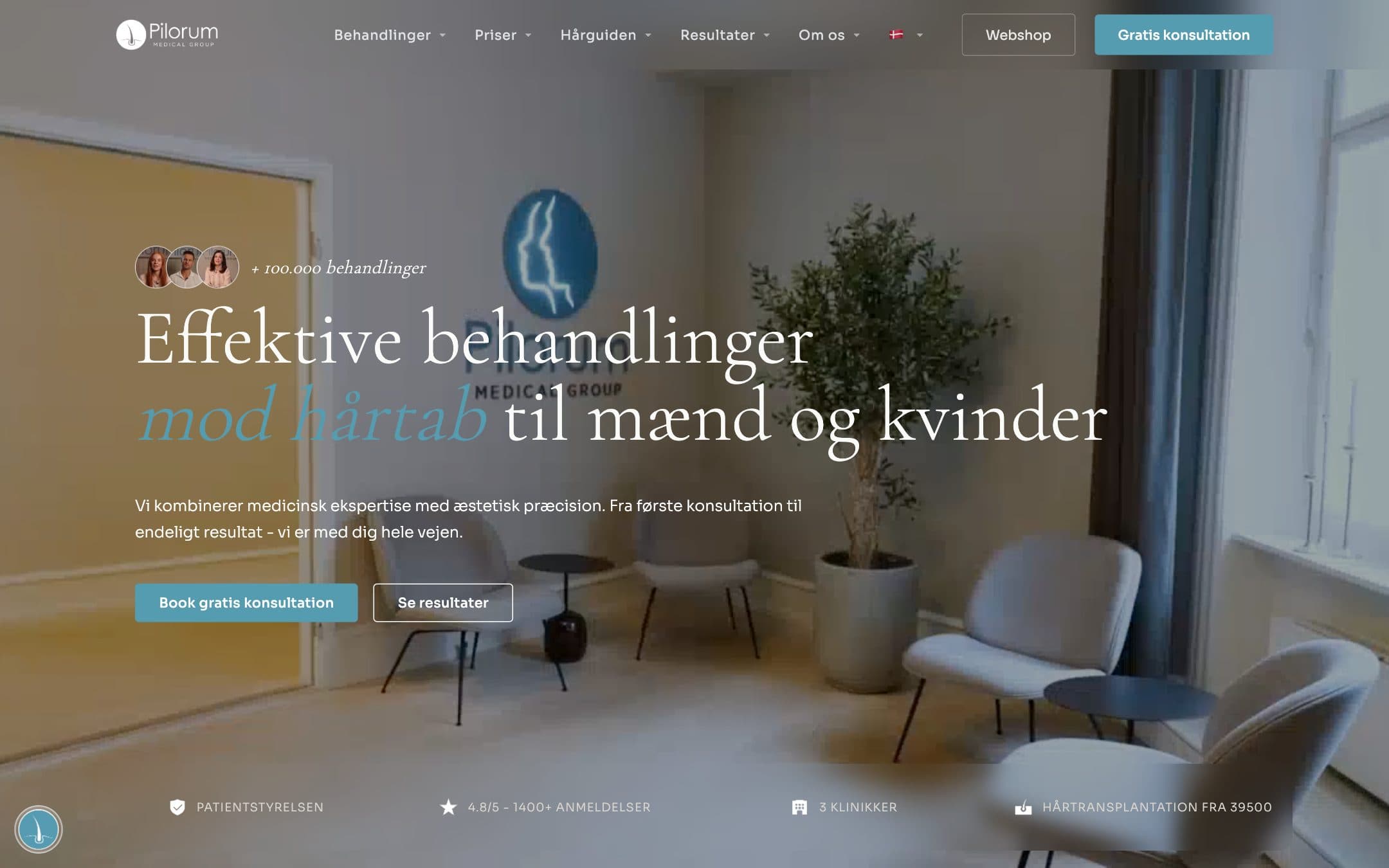 The finished site: Pilorum